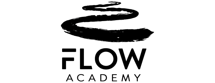 Logo de Flow Academy, marca aliada de Legacy MTB Academy