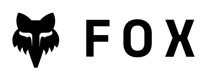 Logo de Fox, marca aliada de Legacy MTB Academy