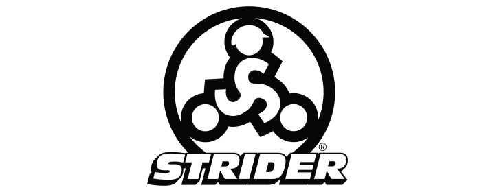 Logo de Strider, marca aliada de Legacy MTB Academy