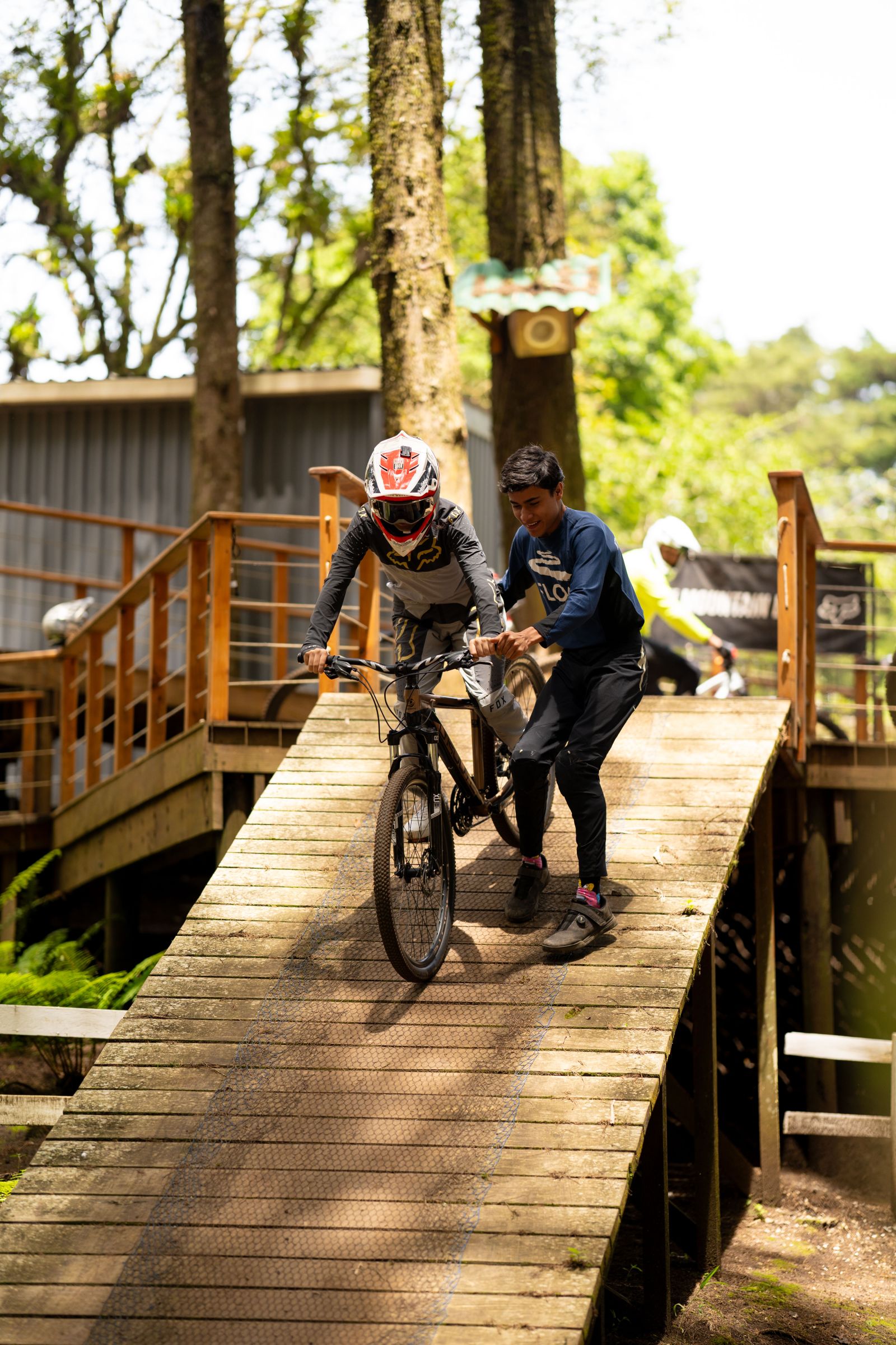 Skill Park en San Agustín Bike Park, Guatemala