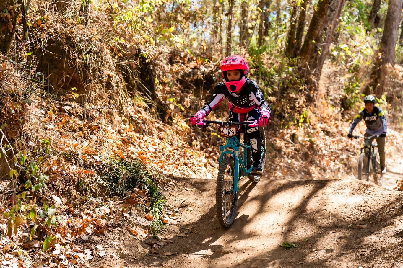 Riders de la Kids Cup Race de Legacy MTB Academy, Guatemala
