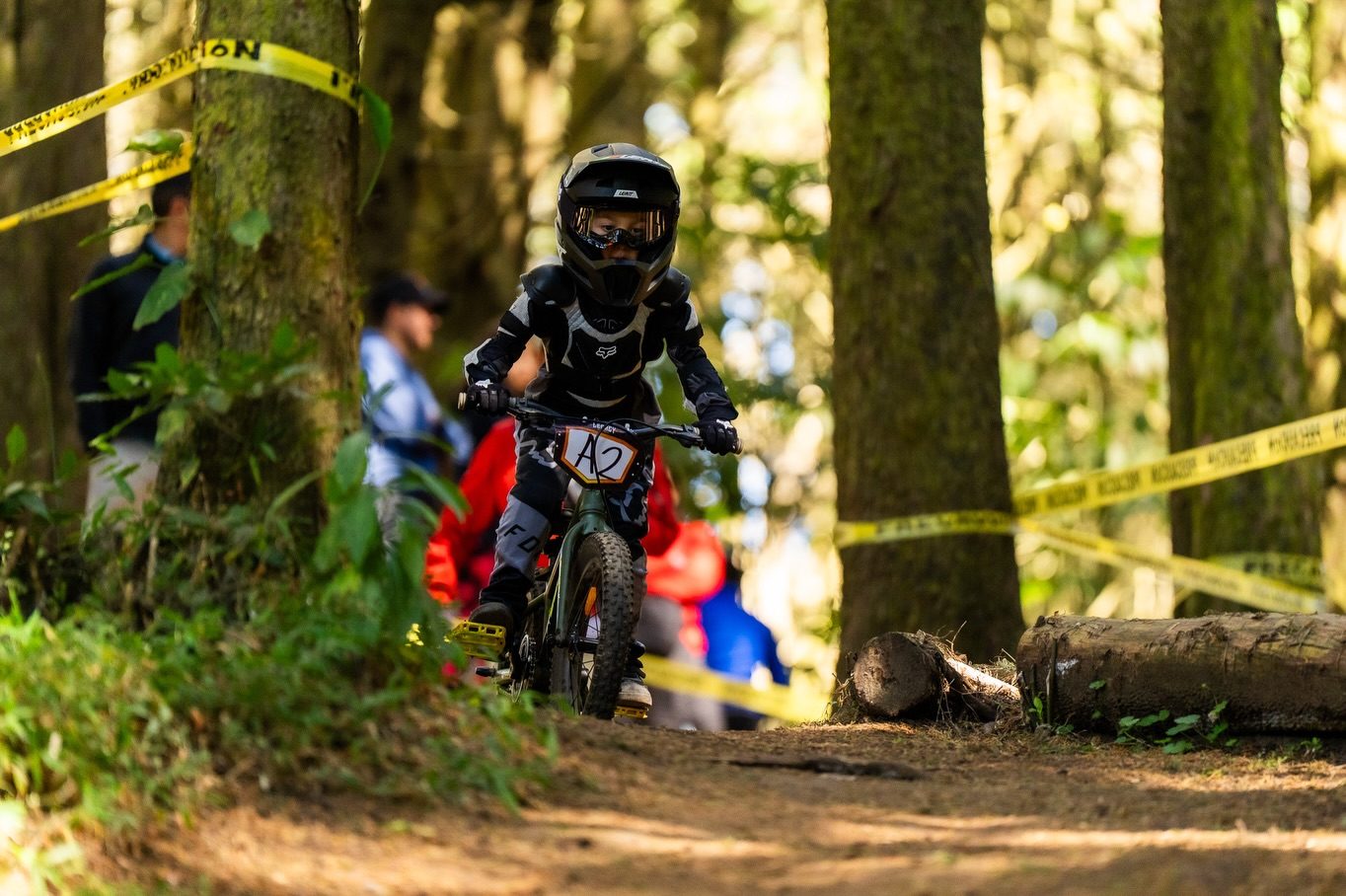 Riders de la Kids Cup Race de Legacy MTB Academy, Guatemala