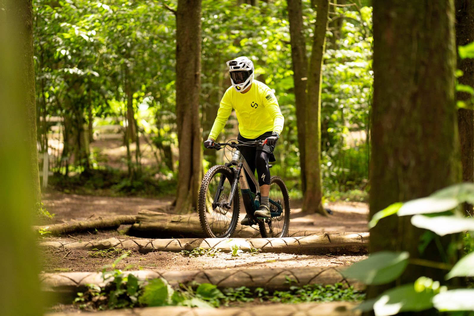 Rider listo para inscribirse en Legacy MTB Academy, Guatemala